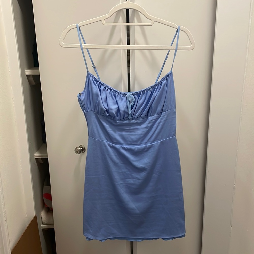 Blue aritzia dress. Stretchy